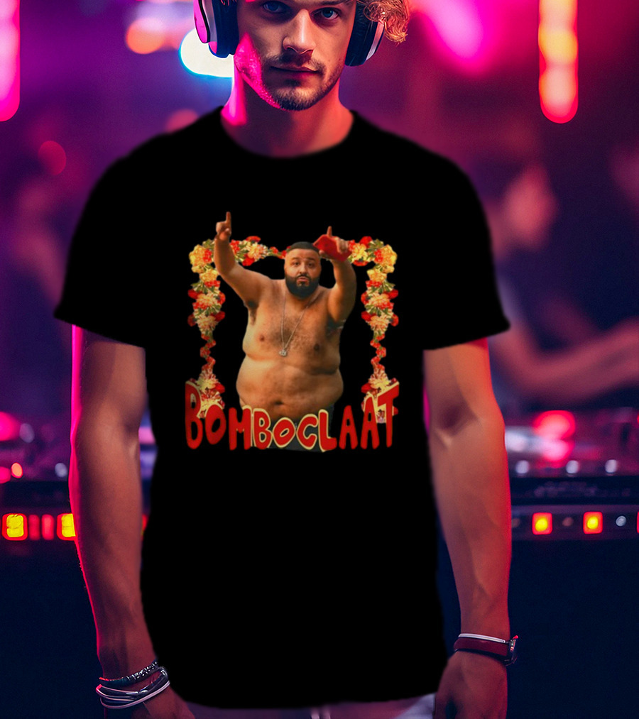 Bomboclaat DJ Khaled Floral Frame T-Shirt