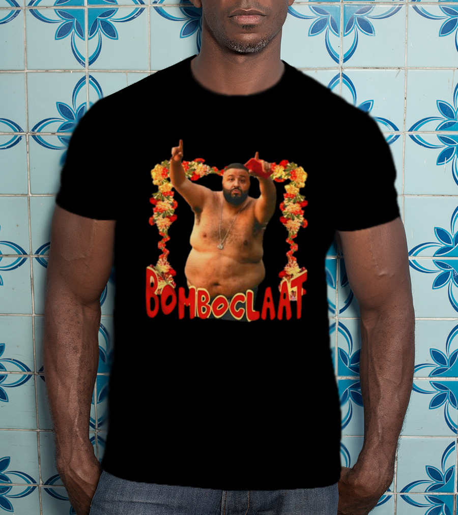 Bomboclaat DJ Khaled Floral Frame T-Shirt