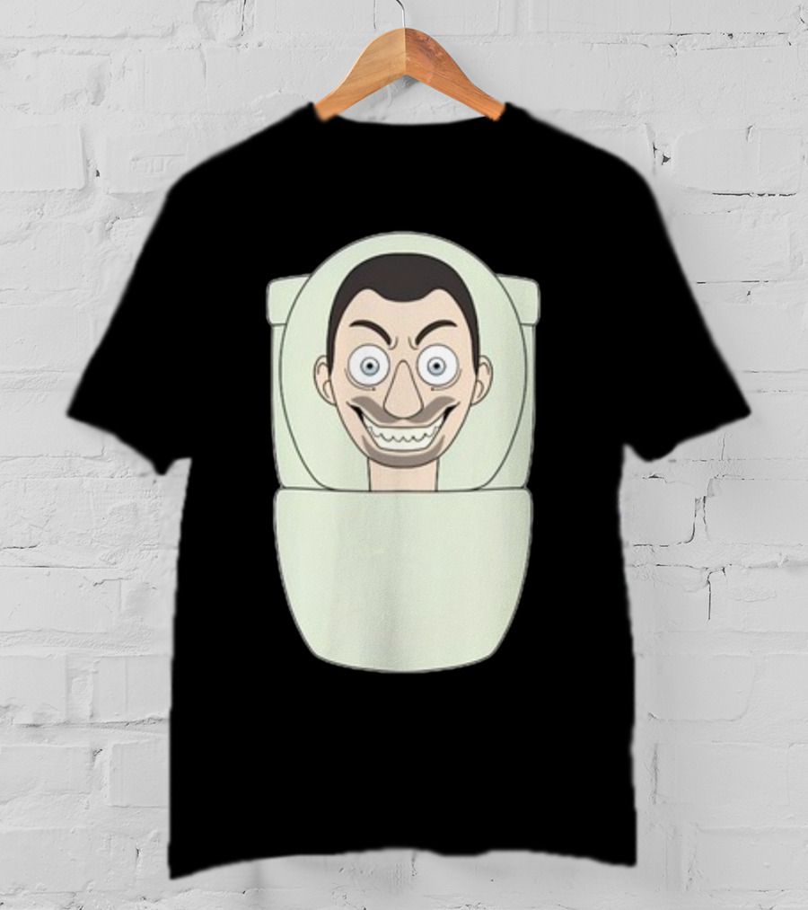 Skibidi Toilet Youtooz New Creepy Toilet Head Meme T-Shirt