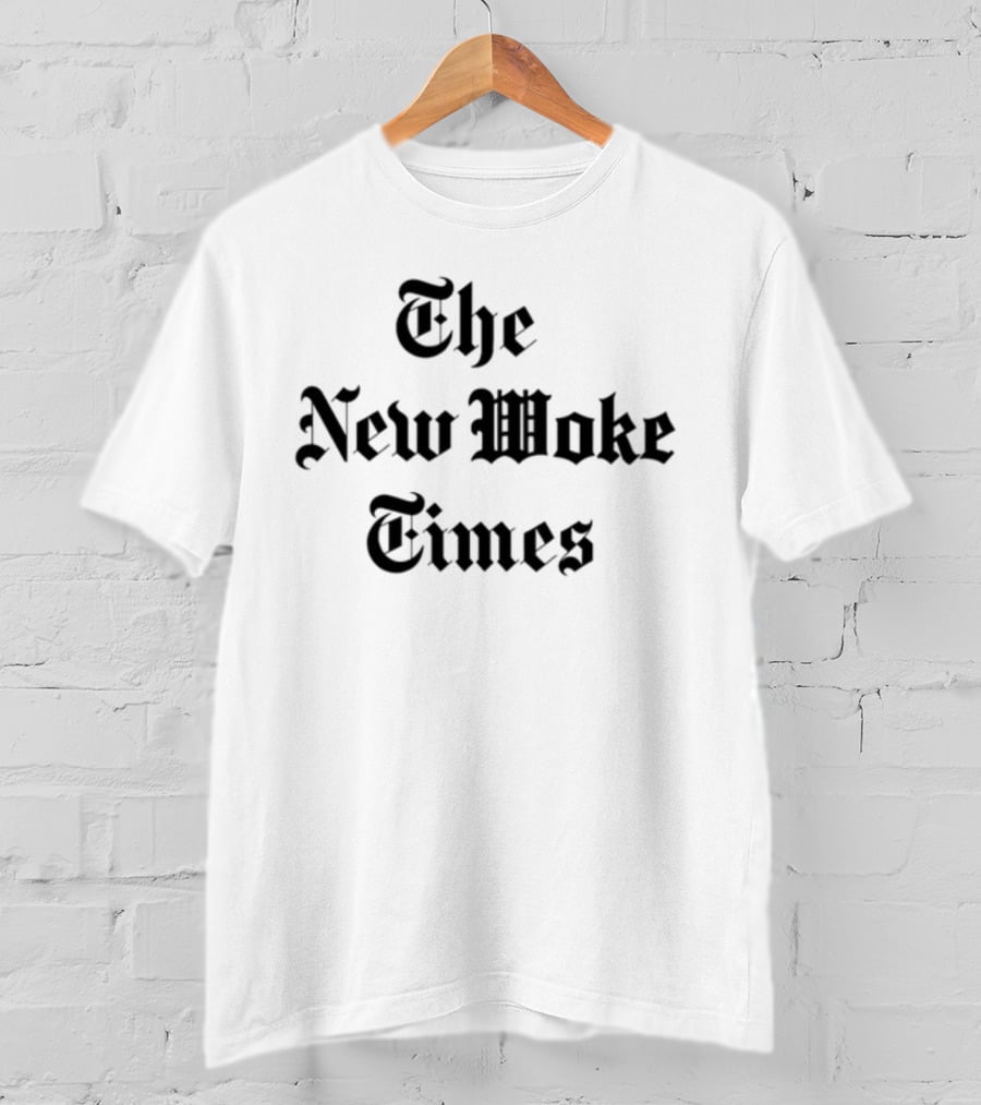 The New Woke Times Old English T-Shirt