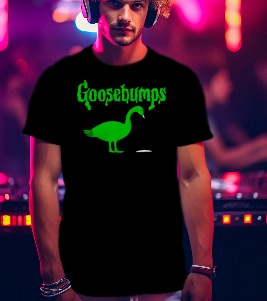 Goosebumps Green Goose T-Shirt