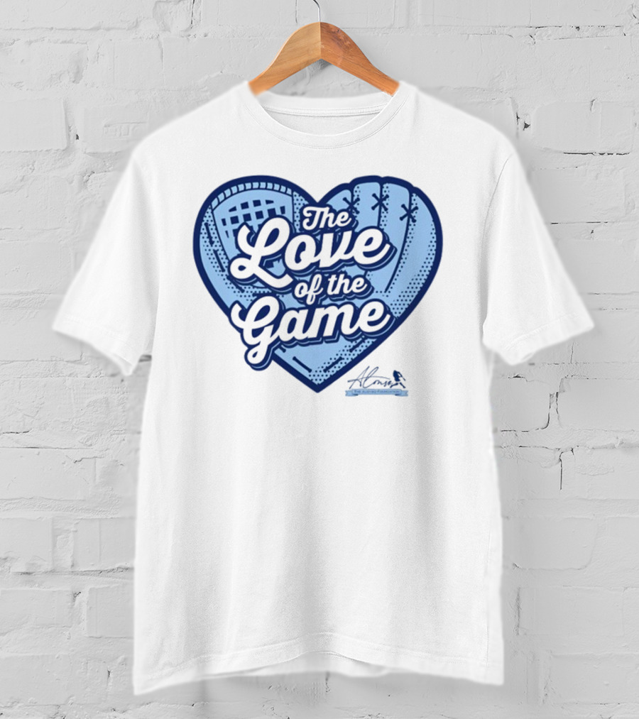 Alonso Foundation The Love Of The Game Baseball Heart T-Shirt