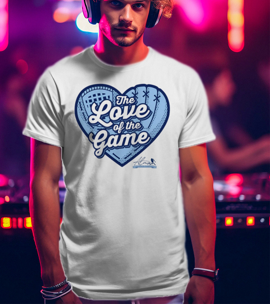 Alonso Foundation The Love Of The Game Baseball Heart T-Shirt
