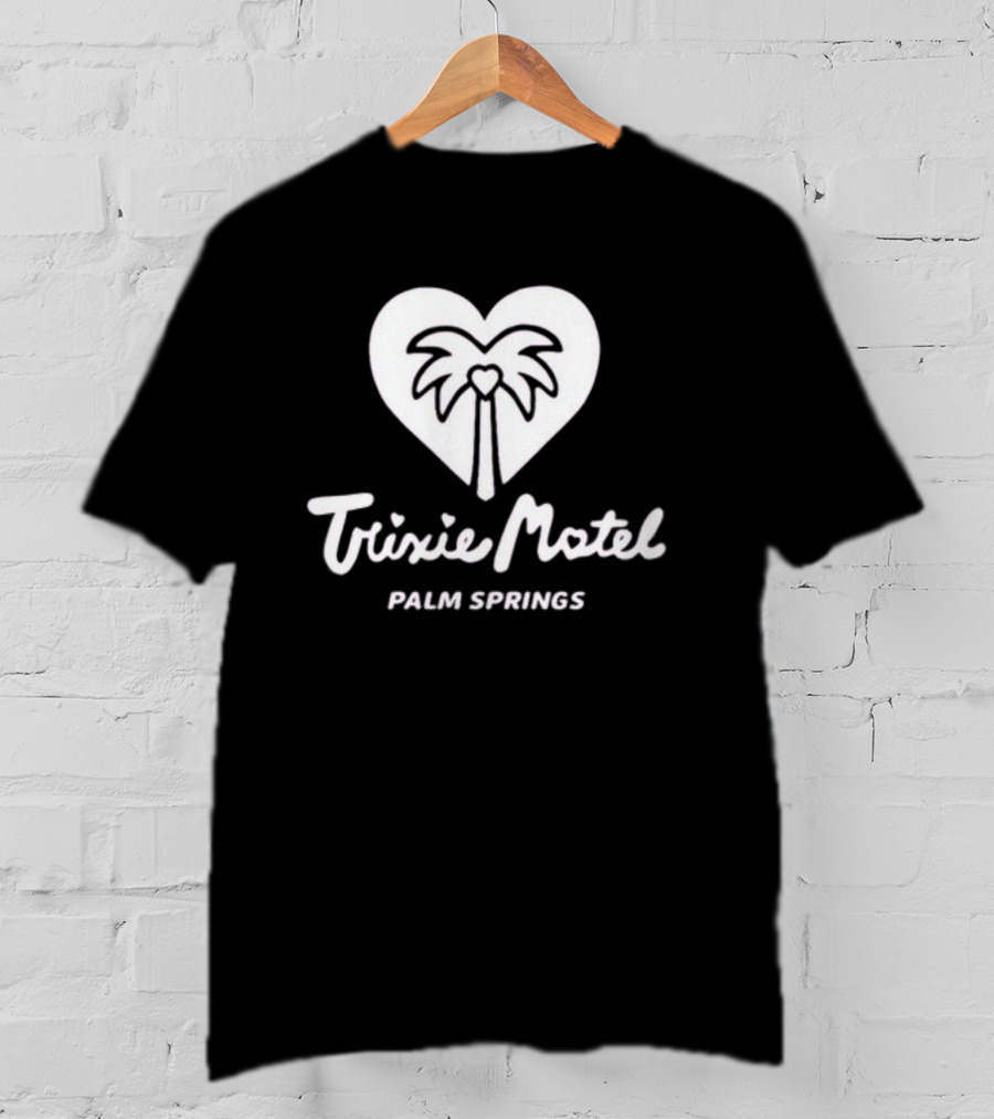 Trixie Motel Palm Springs Heart Tree T-Shirt