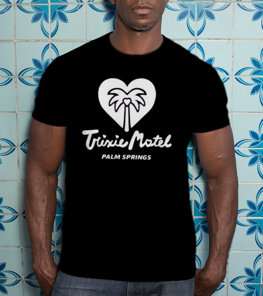 Trixie Motel Palm Springs Heart Tree T-Shirt