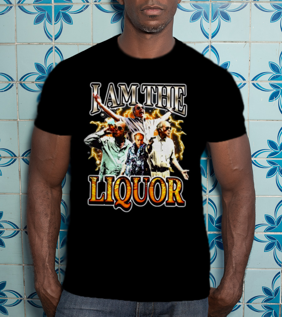 I Am The Liquor Jim Lahey Bold Expressions And Poses T-Shirt