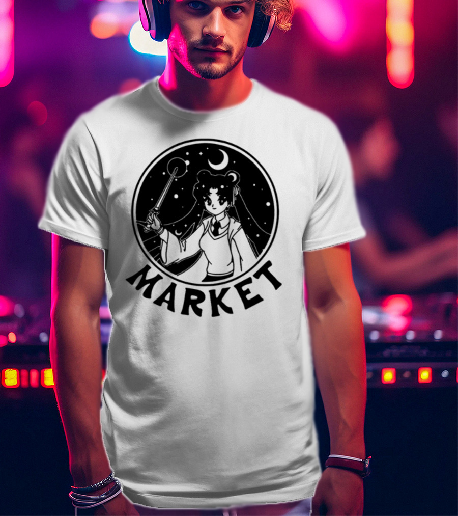 Marketstudios Usagi Moonlit Magic Market T-Shirt