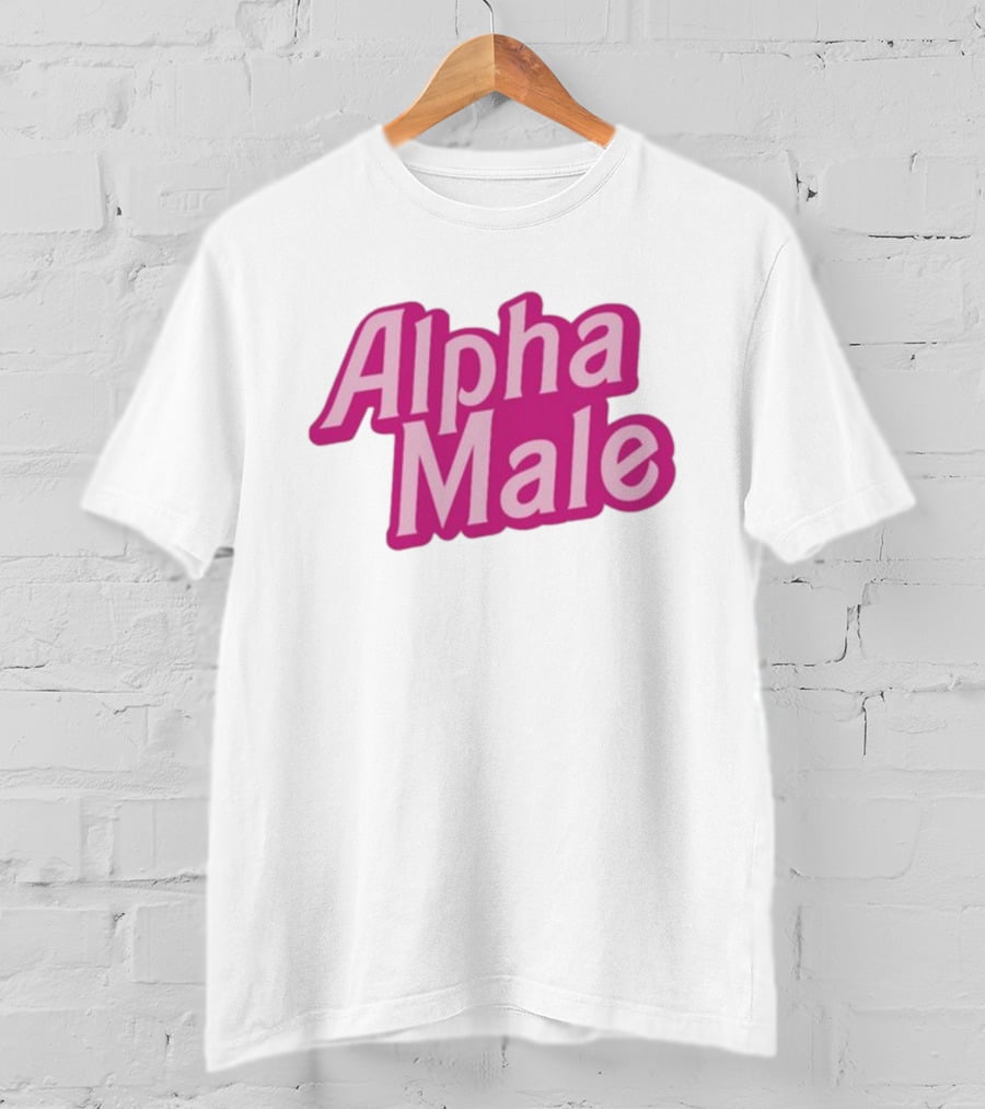 Alpha Male Barbie Pink T-Shirt