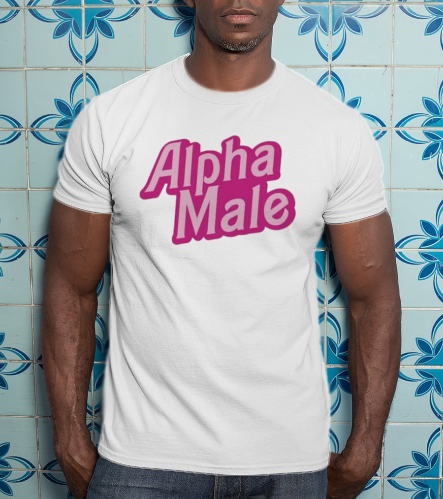 Alpha Male Barbie Pink T-Shirt