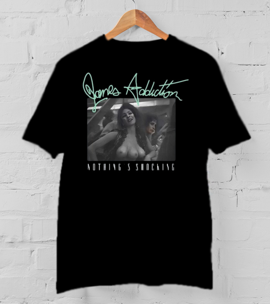 Janes Addiction Nothing's Shocking Album Cover T-Shirt