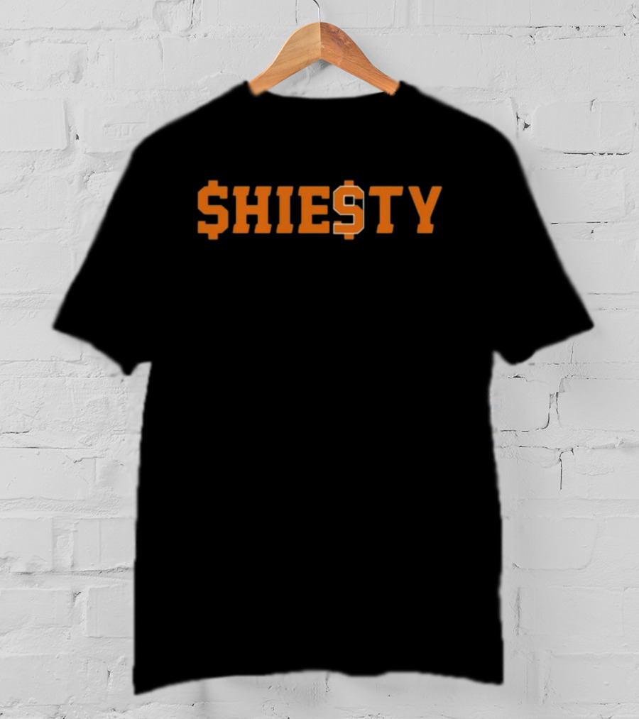 SHIESTY Dollar Sign Iconic $ Lettering T-Shirt