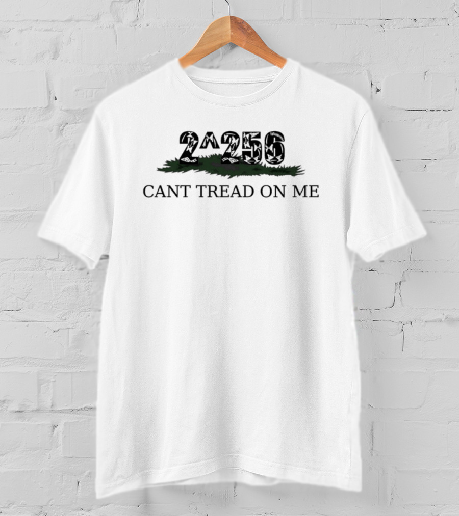 2256 Can't Tread On Me Grass T-Shirt