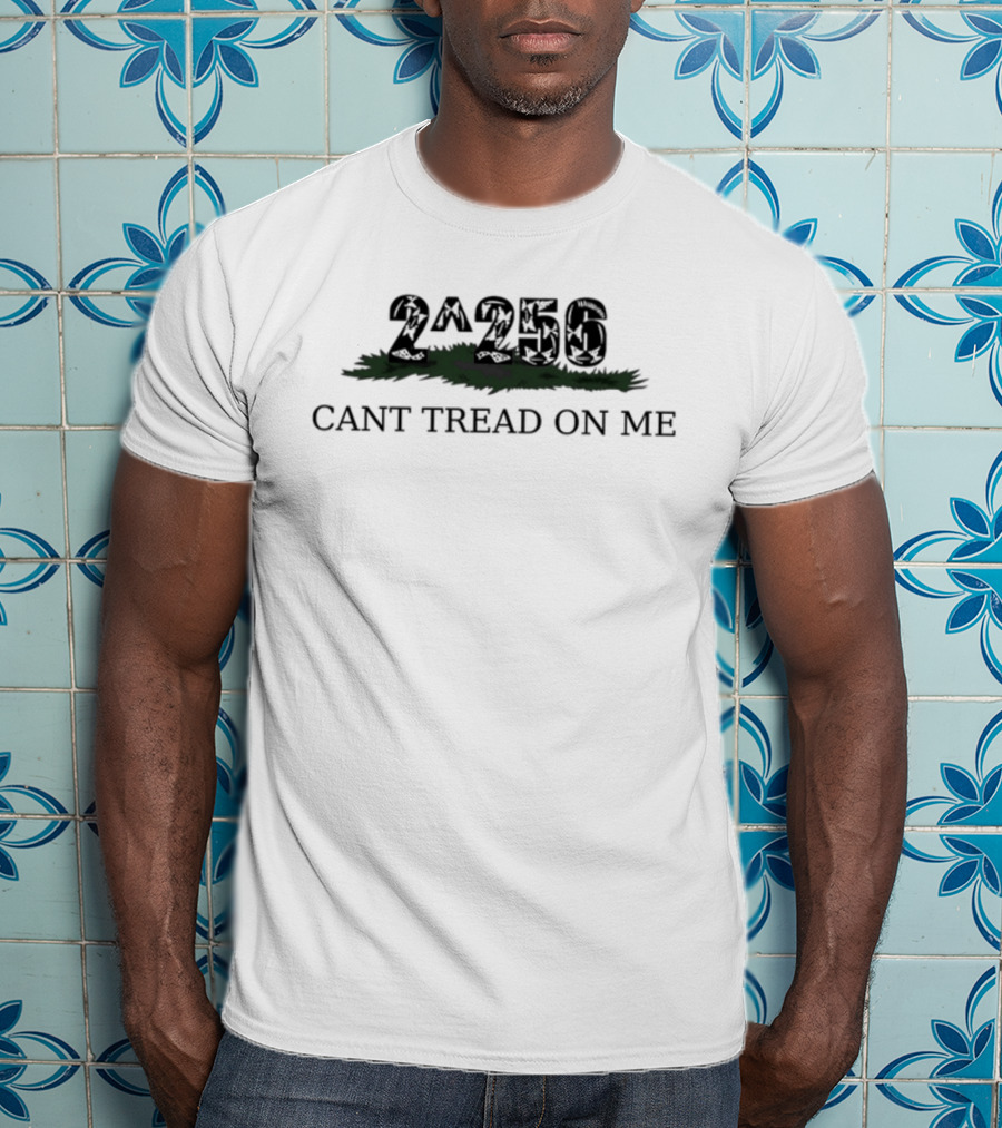 2256 Can't Tread On Me Grass T-Shirt
