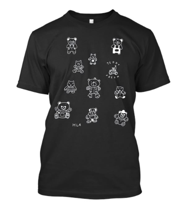 Teddyfresh Teddy Hila HLA Teddy Fresh All Over Bears T-Shirt