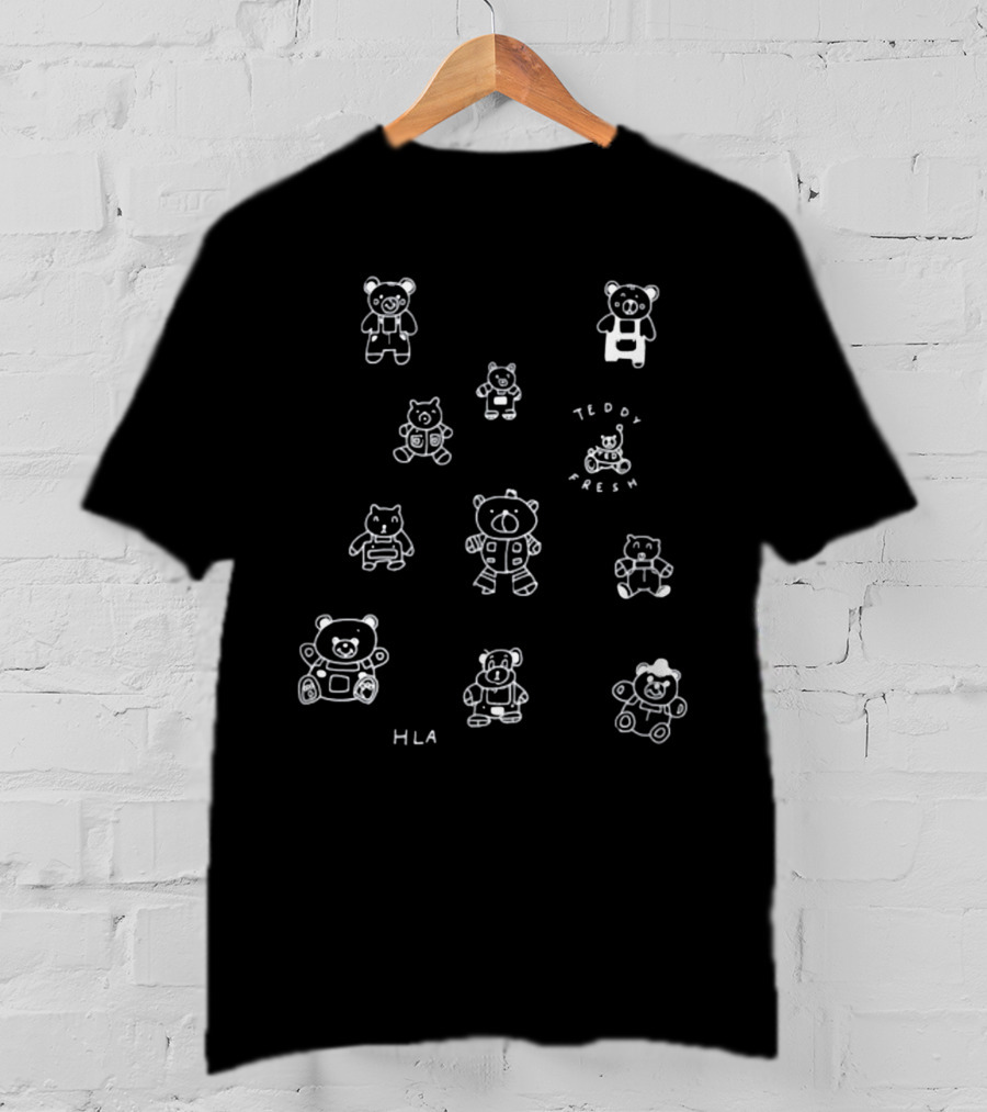 Teddyfresh Teddy Hila HLA Teddy Fresh All Over Bears T-Shirt
