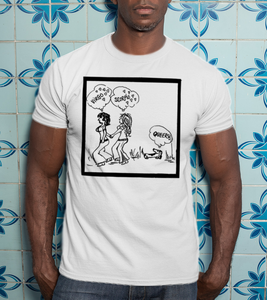 The Lesbian Tide 1971 Virgo Scorpio Queers T-Shirt