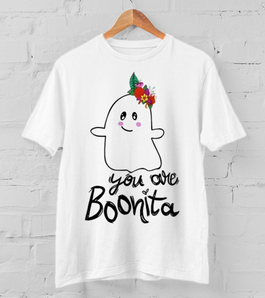 You Are Boonita Cute Ghost With Flower Crown T-Shirt