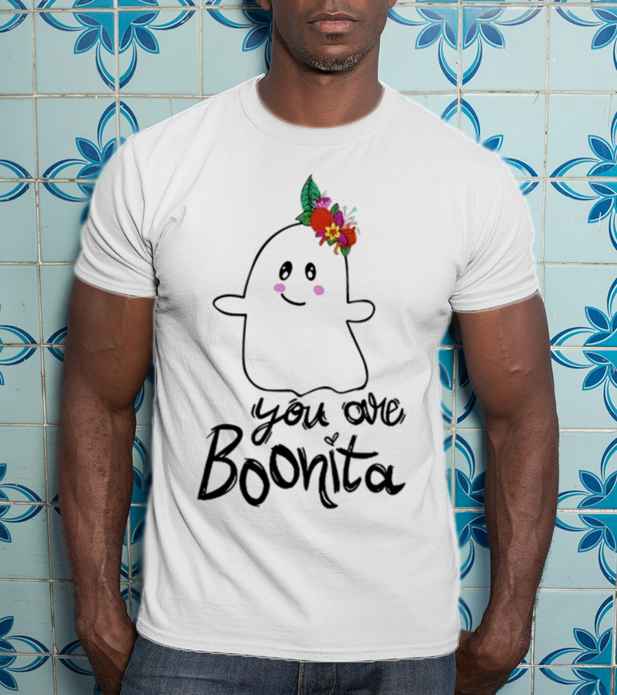 You Are Boonita Cute Ghost With Flower Crown T-Shirt