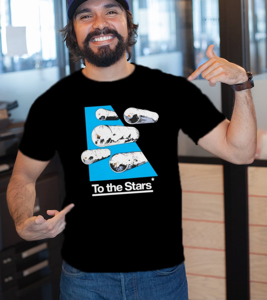 To The Stars Tic Tac Comic By Thomas Tenney T-Shirt