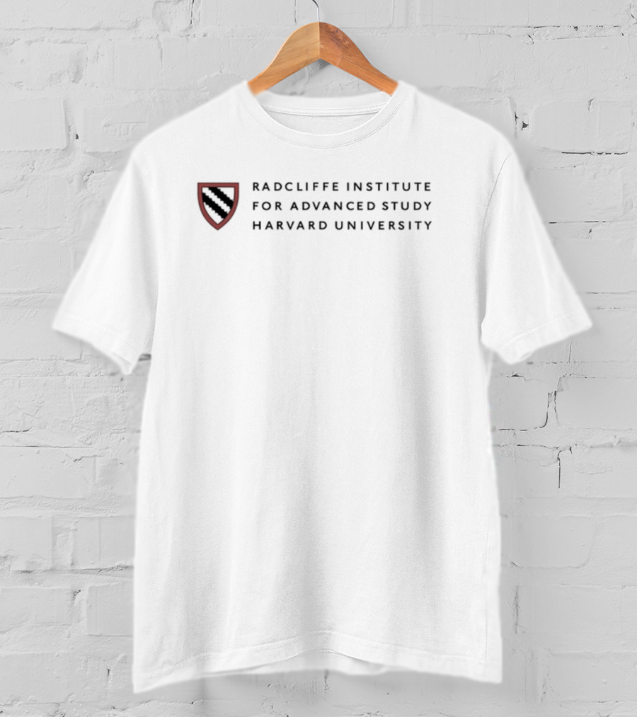 Radcliffe Institute For Advanced Study Harvard University Badge Featuring Dr. Robin Mitchell T-Shirt