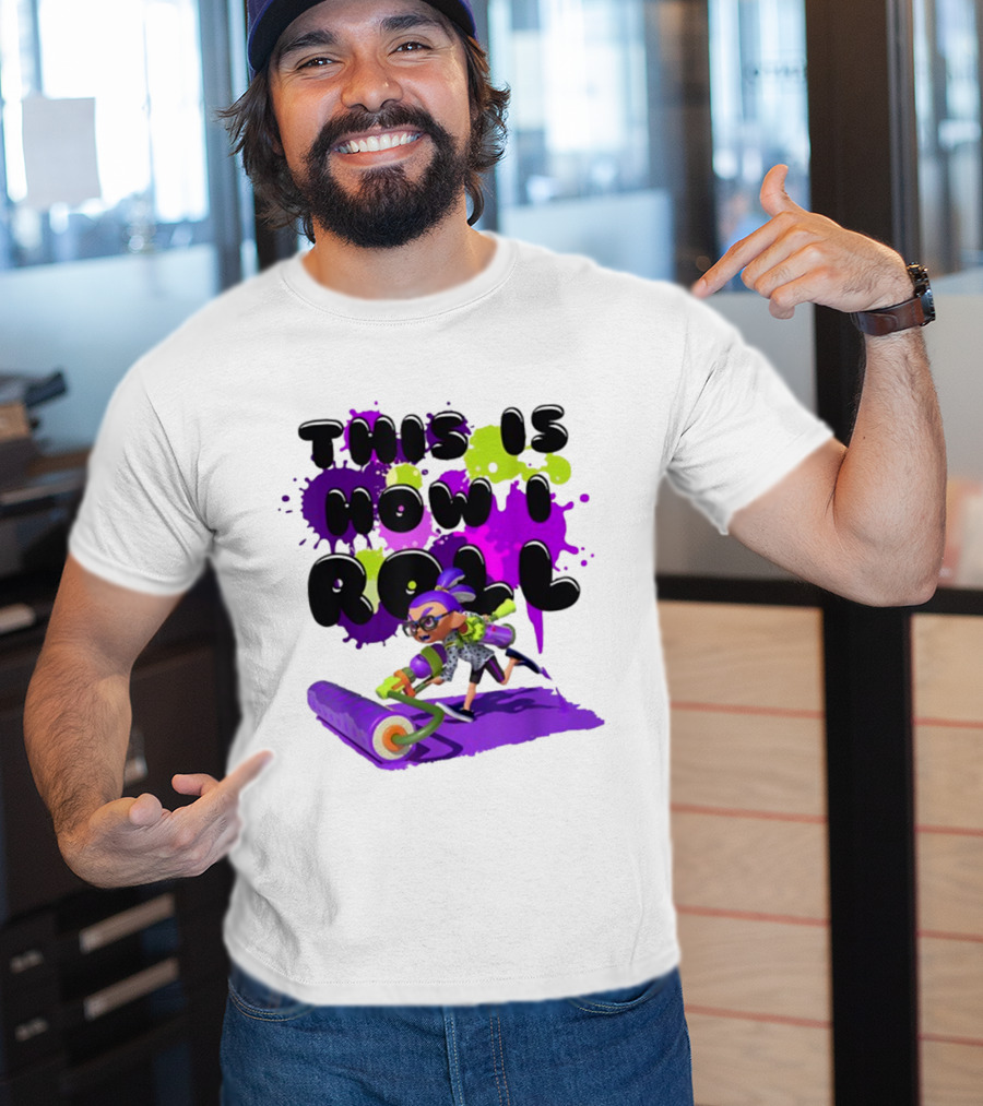 Splatoon This Is How I Roll Splat Roller Girls T-Shirt