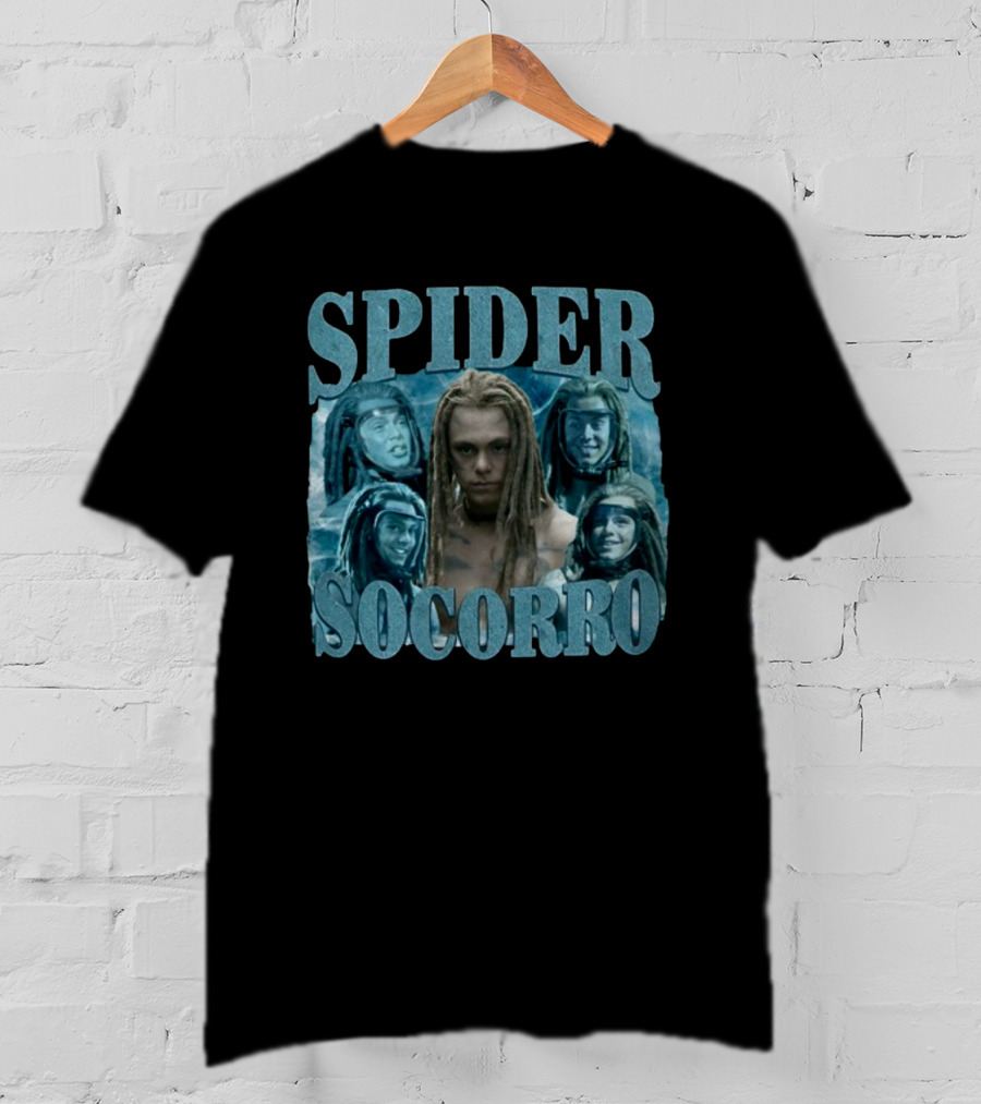 Spider Socorro Avatar Movie Character Collage T-Shirt
