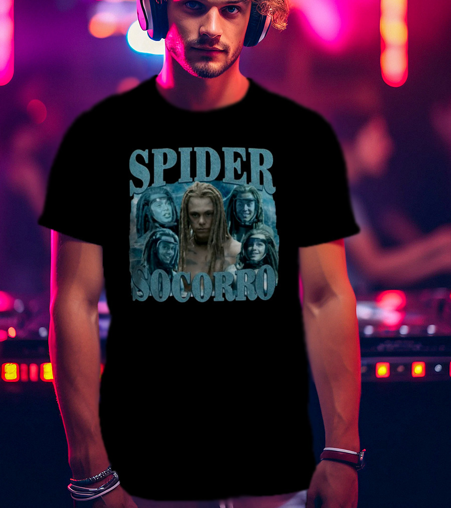 Spider Socorro Avatar Movie Character Collage T-Shirt
