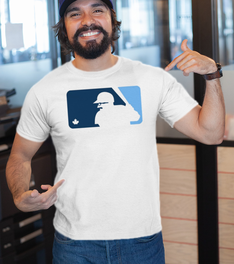Davis Schneider's Babe Schneider Baseball Silhouette With Canadian T-Shirt