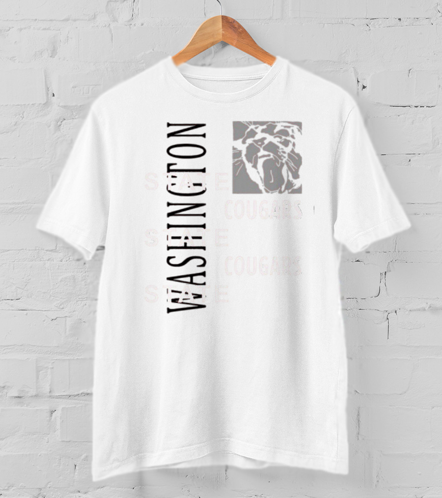 Washington State Cougars State Cougars State T-Shirt