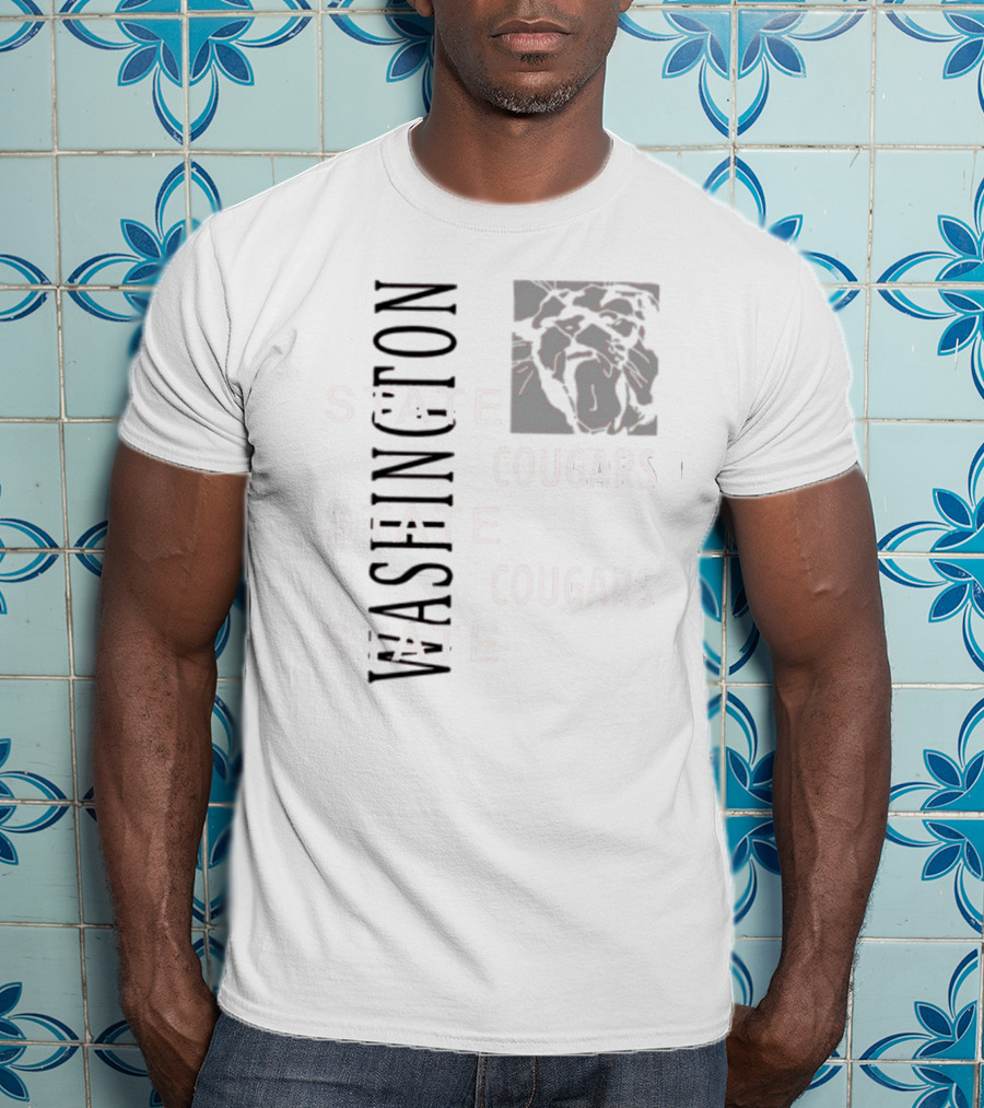 Washington State Cougars State Cougars State T-Shirt