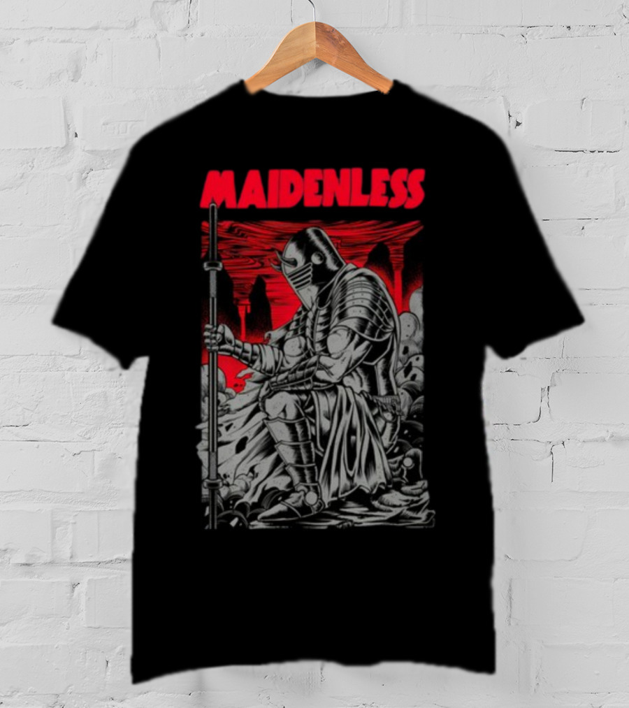 Maidenless Raskol Knight Dark Fantasy Art Comic T-Shirt
