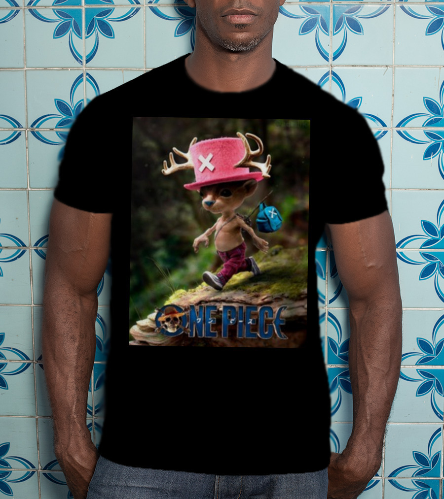 We Live We Love We Lie Chopper One Piece Smurf Cat T-Shirt