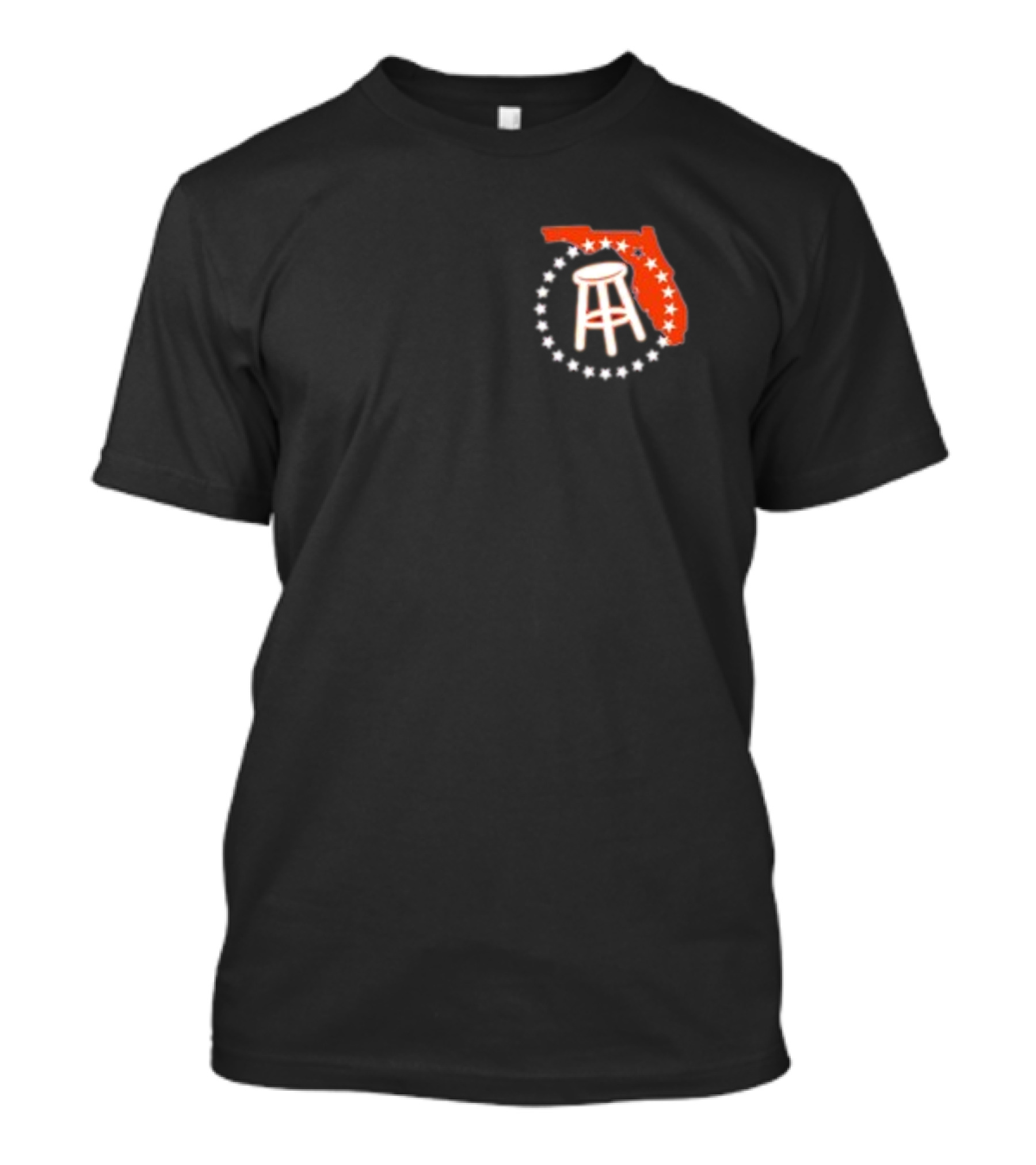 Florida Swamped State Outline T-Shirt