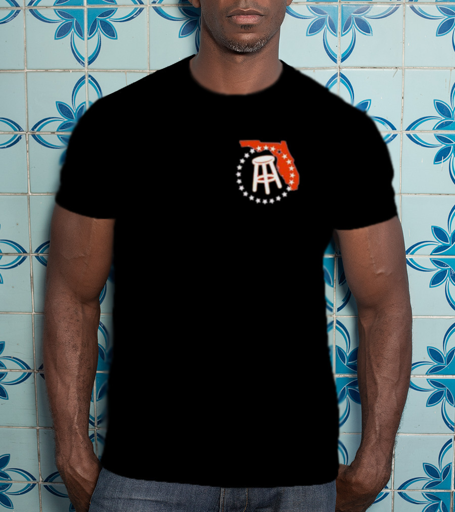 Florida Swamped State Outline T-Shirt