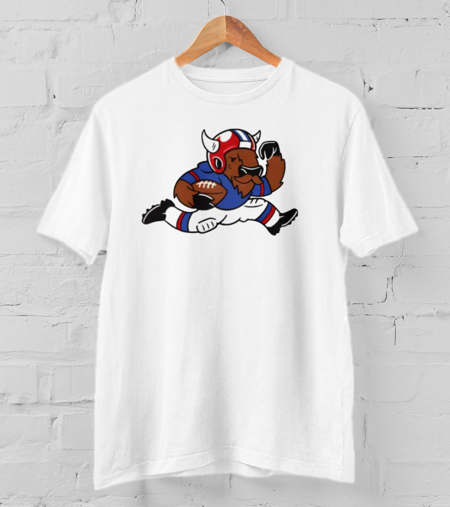 Buffalo Bison Football Run Monopoly Style 26Shirts Monopolizing Wins T-Shirt