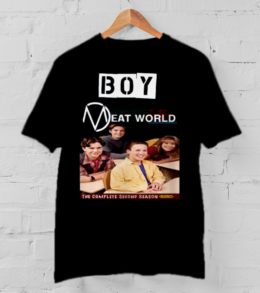 Boy Meat World The Complete Second Season DVD Cast Classroom T-Shirt