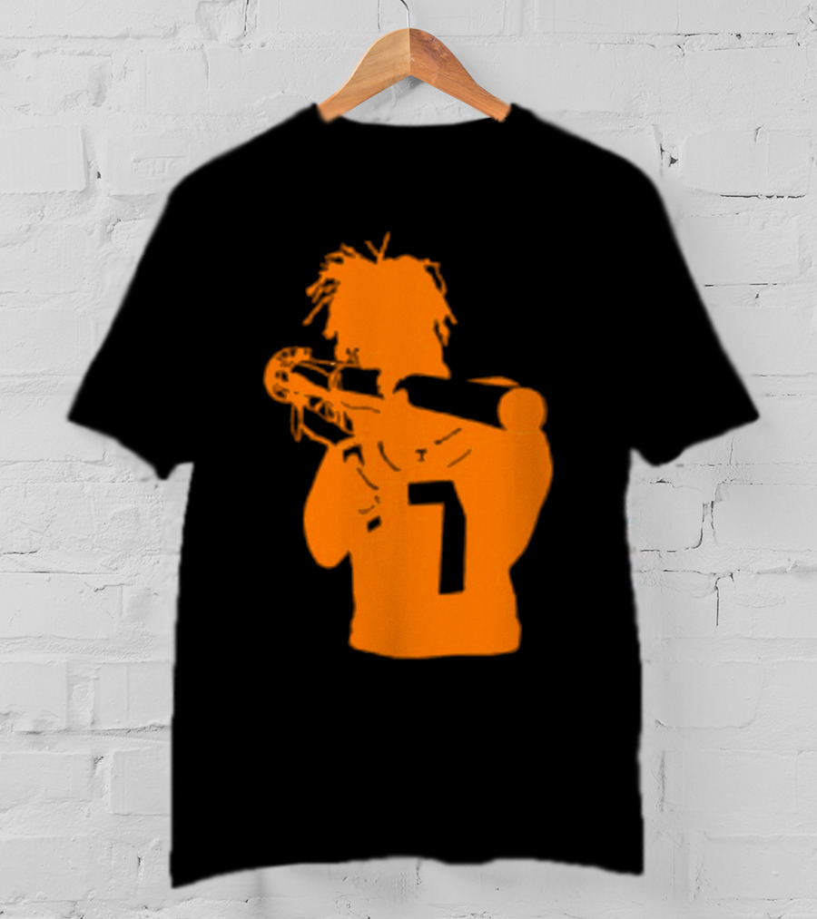 Vol Locked And Loaded Number 7 Football Rocket T-Shirt