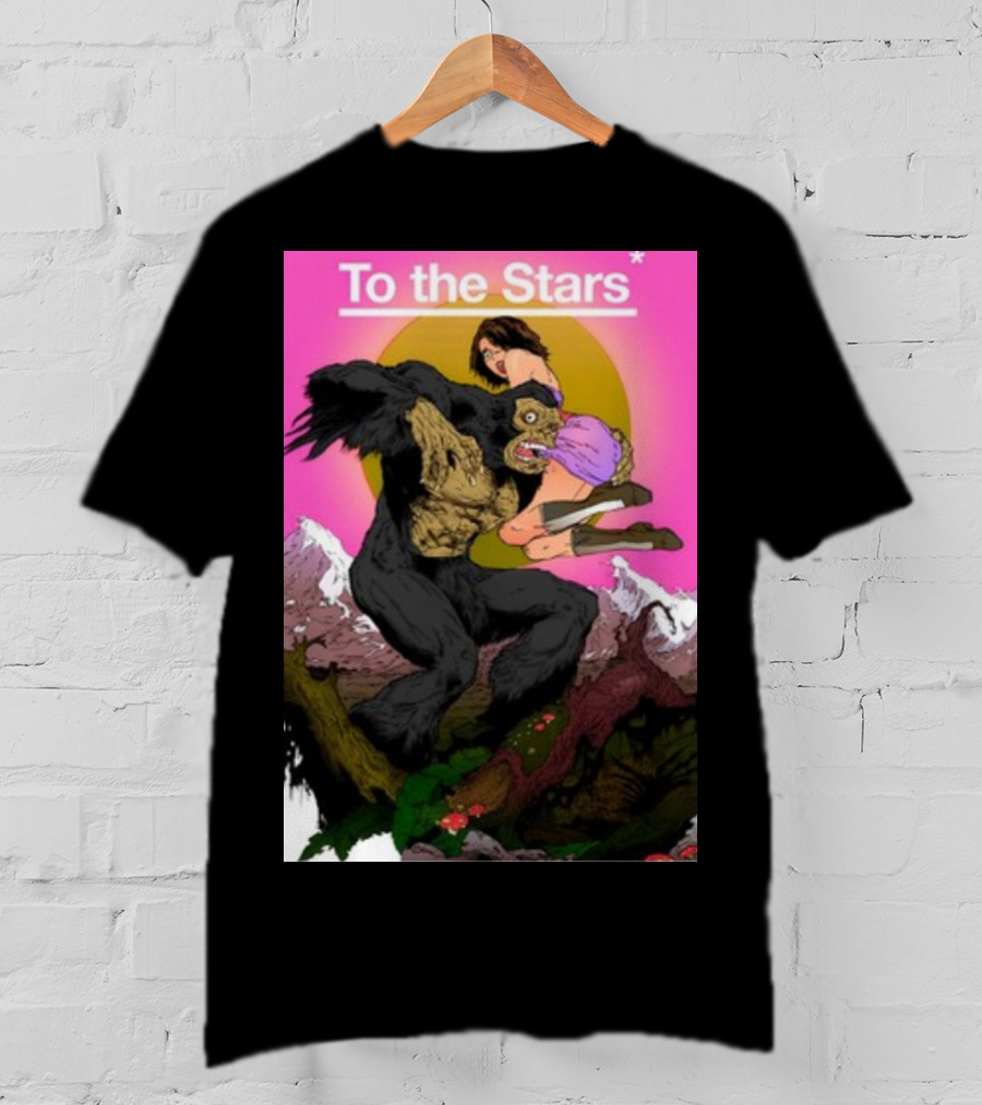 To The Stars Bigfoot Comic By Thomas Tenney T-Shirt