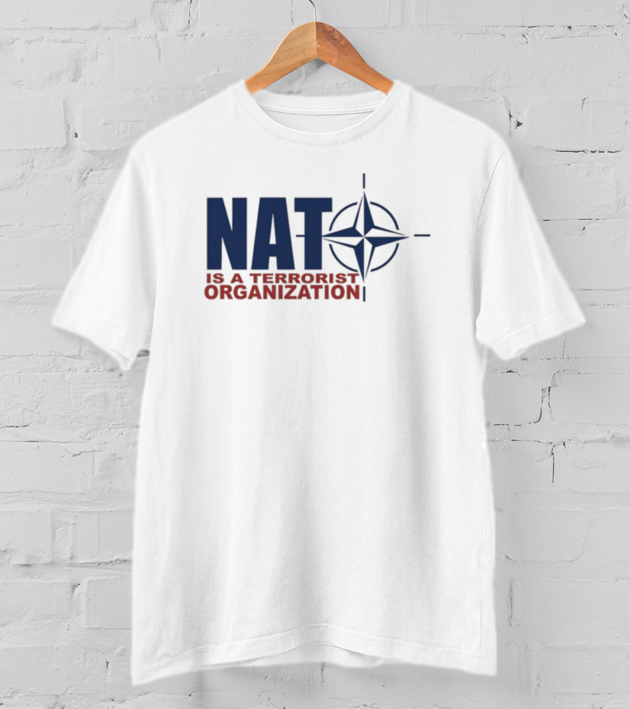 Revolutionary Blackout Network Nat Is A Terrorist Organization NATO T-Shirt