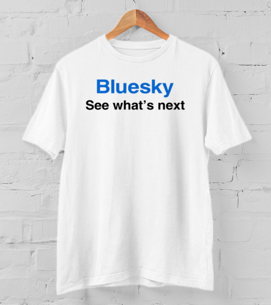 Bluesky See What's Next Future Vision Initiative T-Shirt