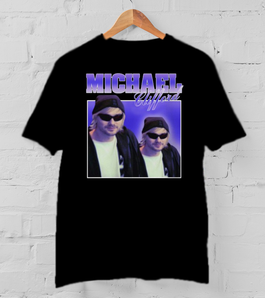 Tha5SOSFamily Vintage Michael Clifford Double Portrait T-Shirt