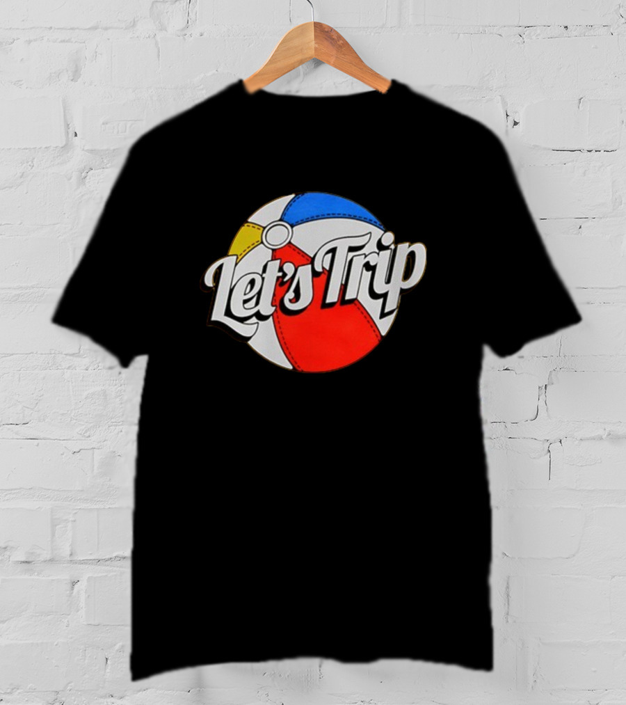 Let's Trip Colorful Beach Ball T-Shirt