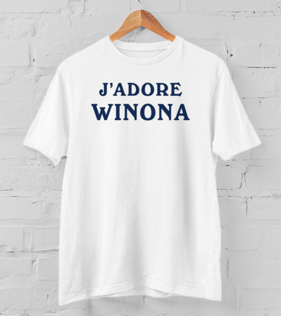J'adore Winona Vintage Style Homage T-Shirt