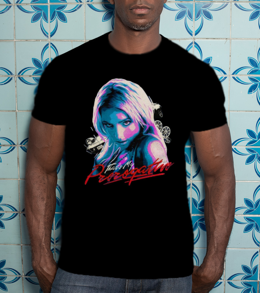 Nordacious Britney Spears That's My Prerogative Retro Car Aesthetic T-Shirt