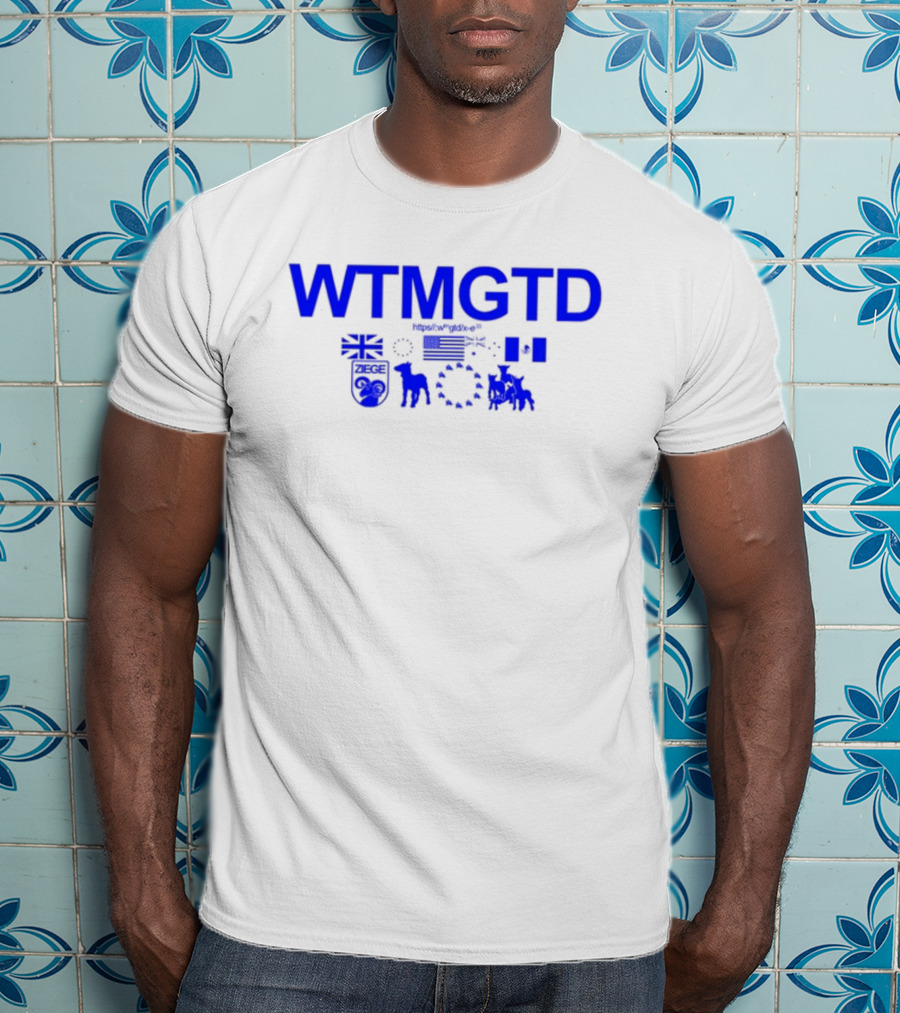 WTMGTD Olympic Flags Horse Silhouettes Europe Union Icons T-Shirt