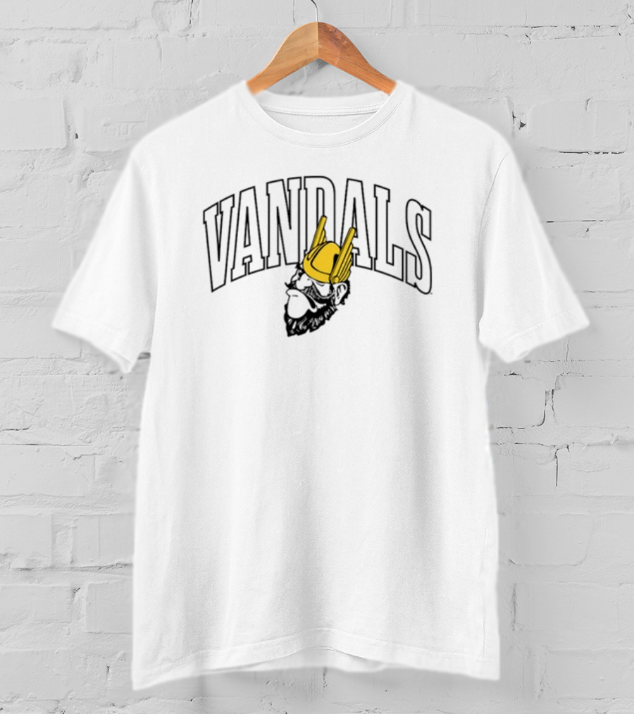 Vandals Vintage 1940s Yellow Helmet T-Shirt