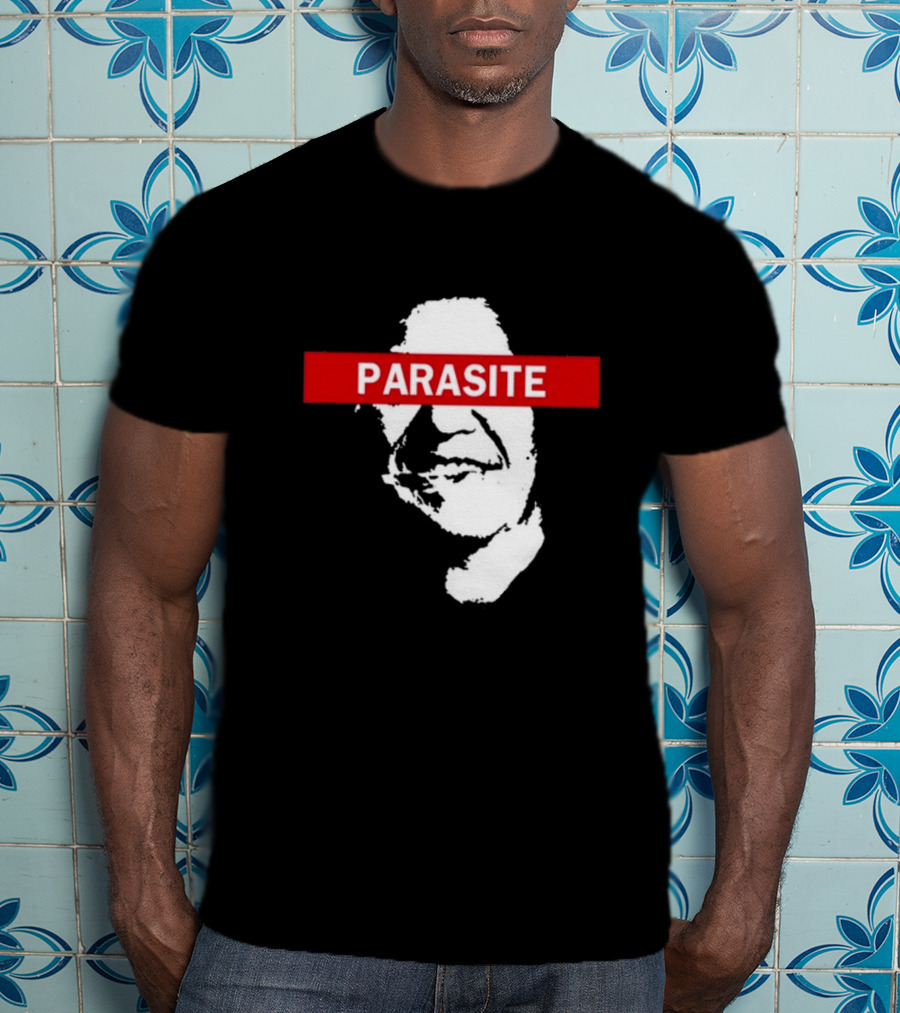Nabunturanguy Davaomigrant Parasite Face Red Bar Iconic T-Shirt