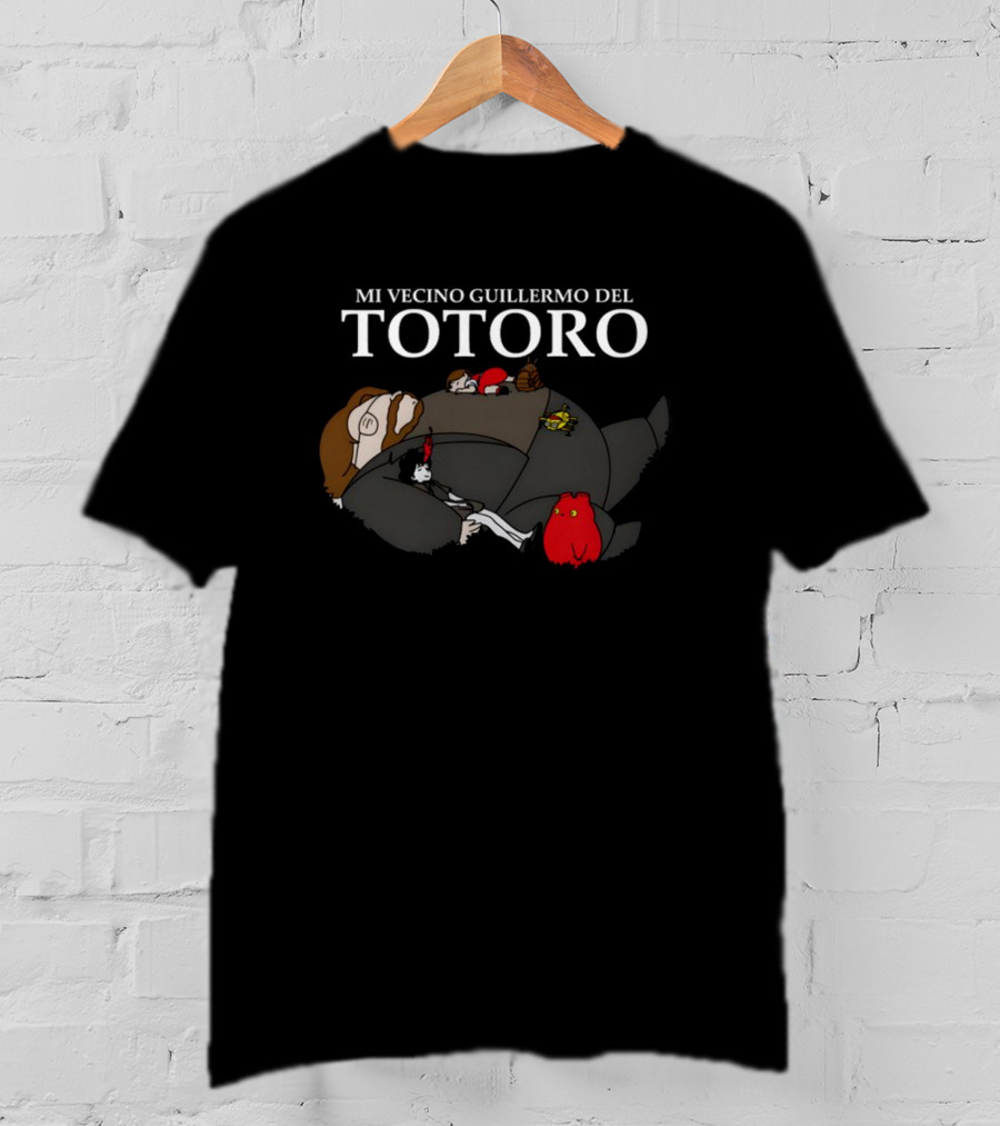 Mi Vecino Guillermo Del Totoro Guillermo Del Toro Totoro Crossover T-Shirt