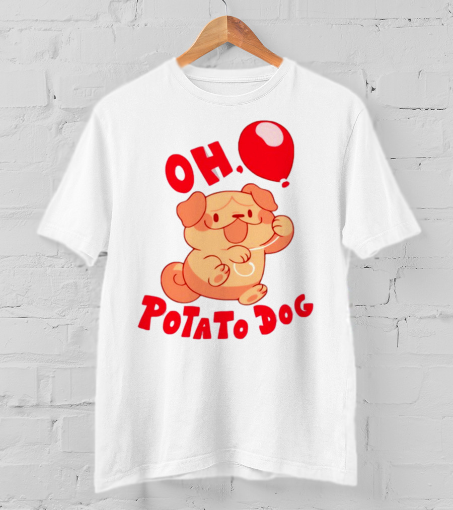 Bandwear Parry Gripp Oh Potato Dog With Balloon T-Shirt