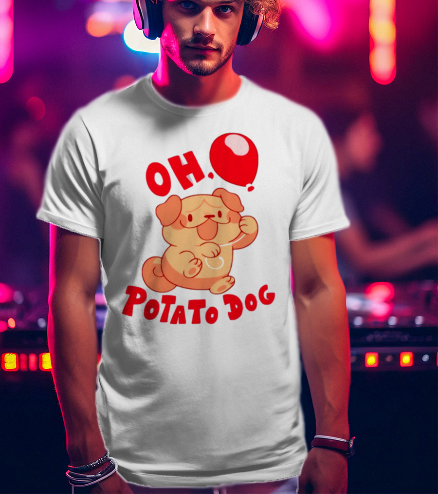 Bandwear Parry Gripp Oh Potato Dog With Balloon T-Shirt